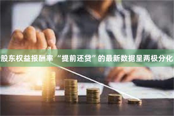 股东权益报酬率 “提前还贷”的最新数据呈两极分化