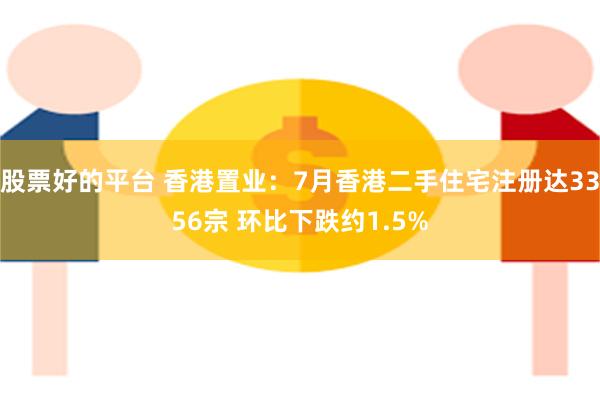 股票好的平台 香港置业：7月香港二手住宅注册达3356宗 环比下跌约1.5%