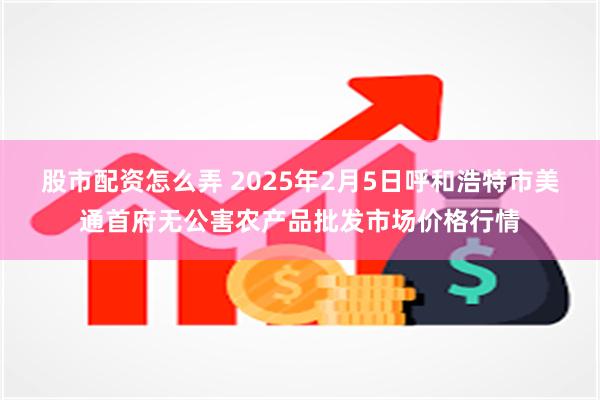 股市配资怎么弄 2025年2月5日呼和浩特市美通首府无公害农产品批发市场价格行情