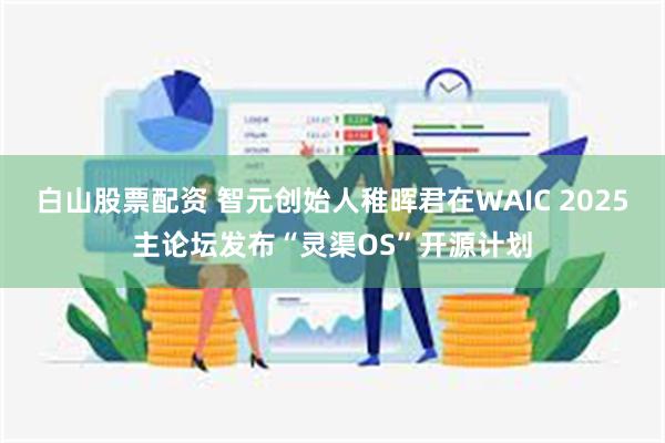 白山股票配资 智元创始人稚晖君在WAIC 2025主论坛发布“灵渠OS”开源计划
